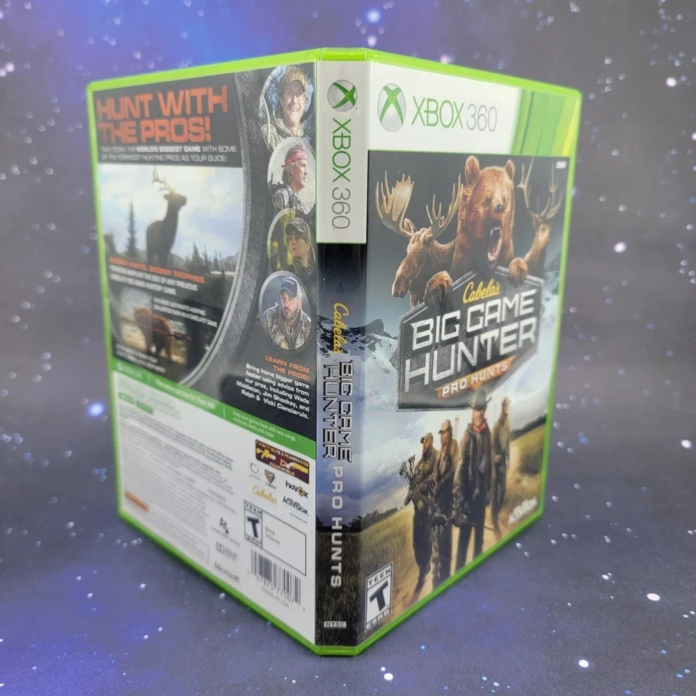 Cabela's Big Game Hunter Pro Hunts (Microsoft Xbox 360) CIB Complete Video Game‎